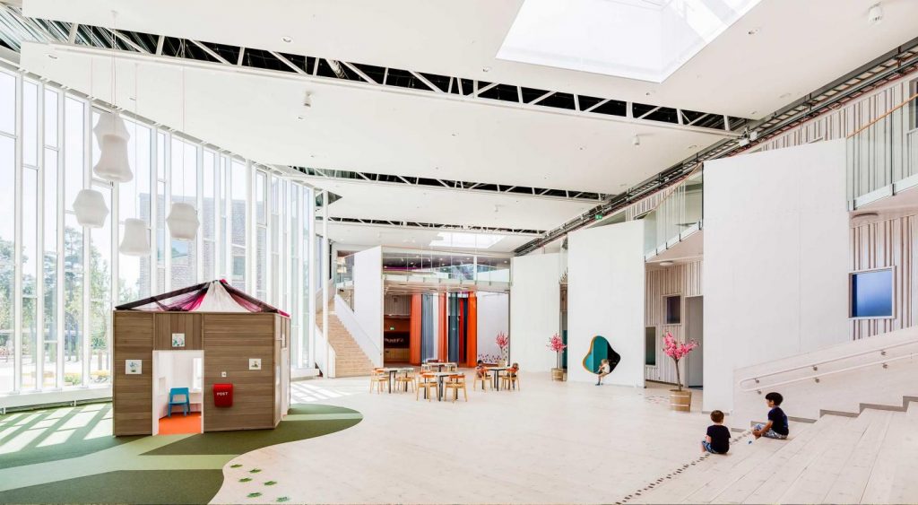 幼兒園室內(nèi)大廳設(shè)計主要區(qū)域有哪些？